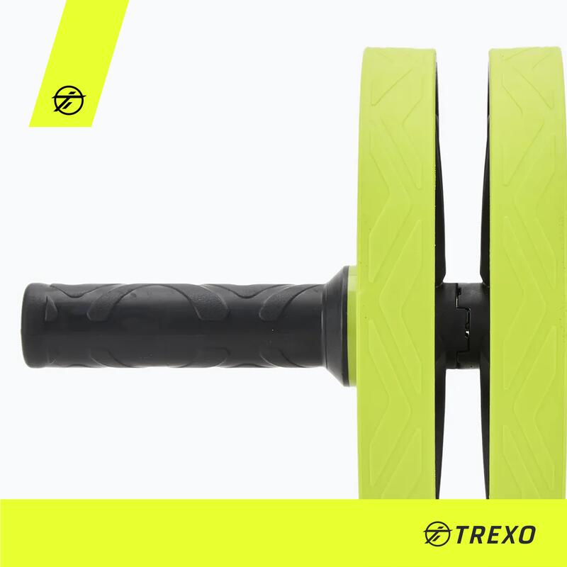 Kółko do ćwiczeń mięśni brzucha TREXO TXO-B4Z038-GN
