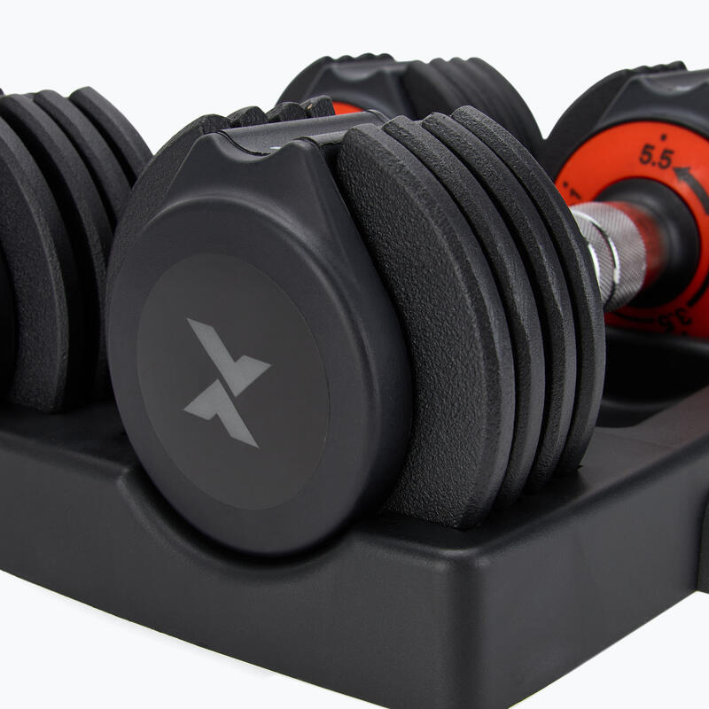 Zestaw hantli regulowanych TREXO 2 x 5,75 kg