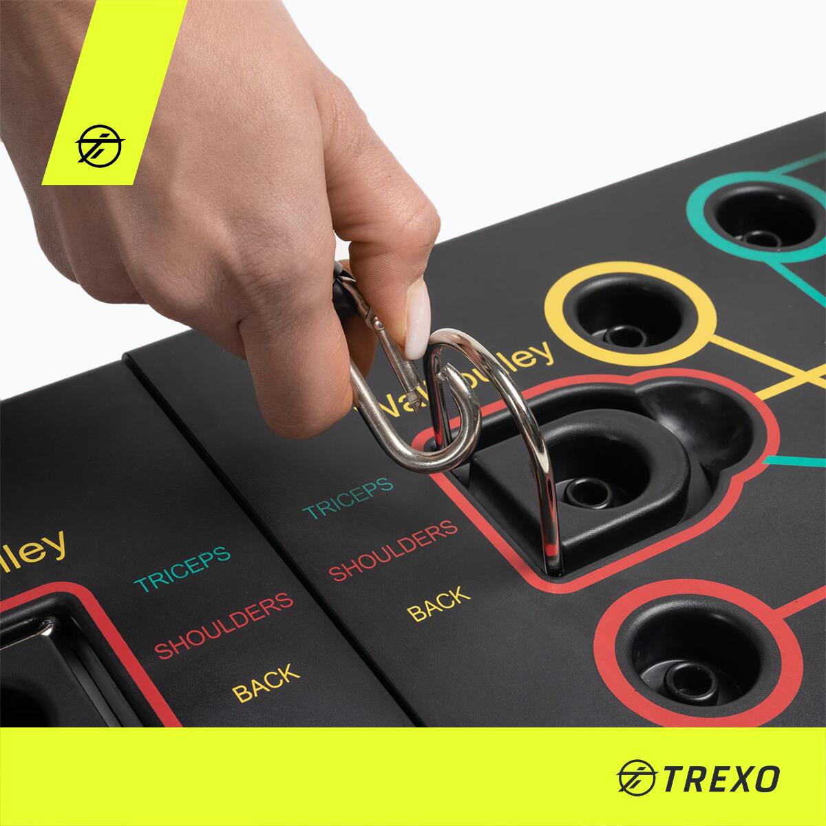 Piattaforma per flessioni XTREXO TXO-B4Z045-BK 5/6