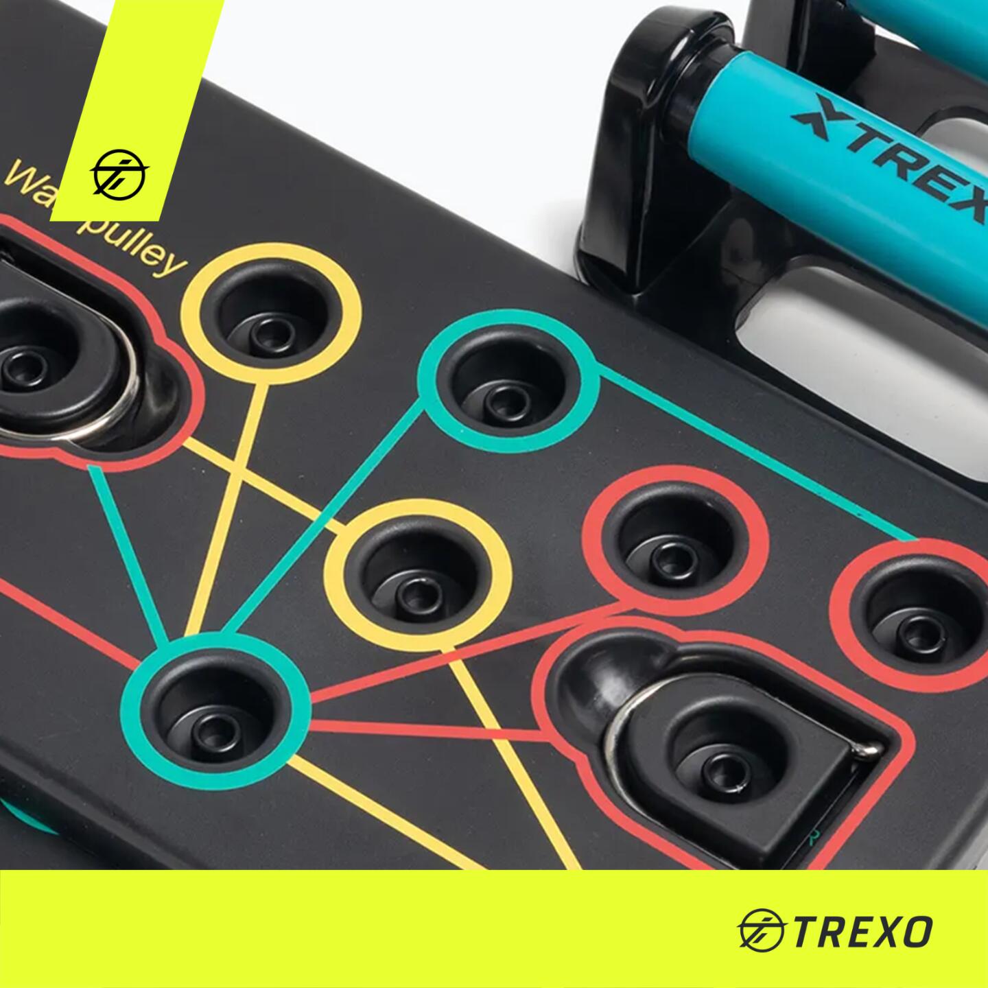 Piattaforma per flessioni XTREXO TXO-B4Z045-BK 3/6