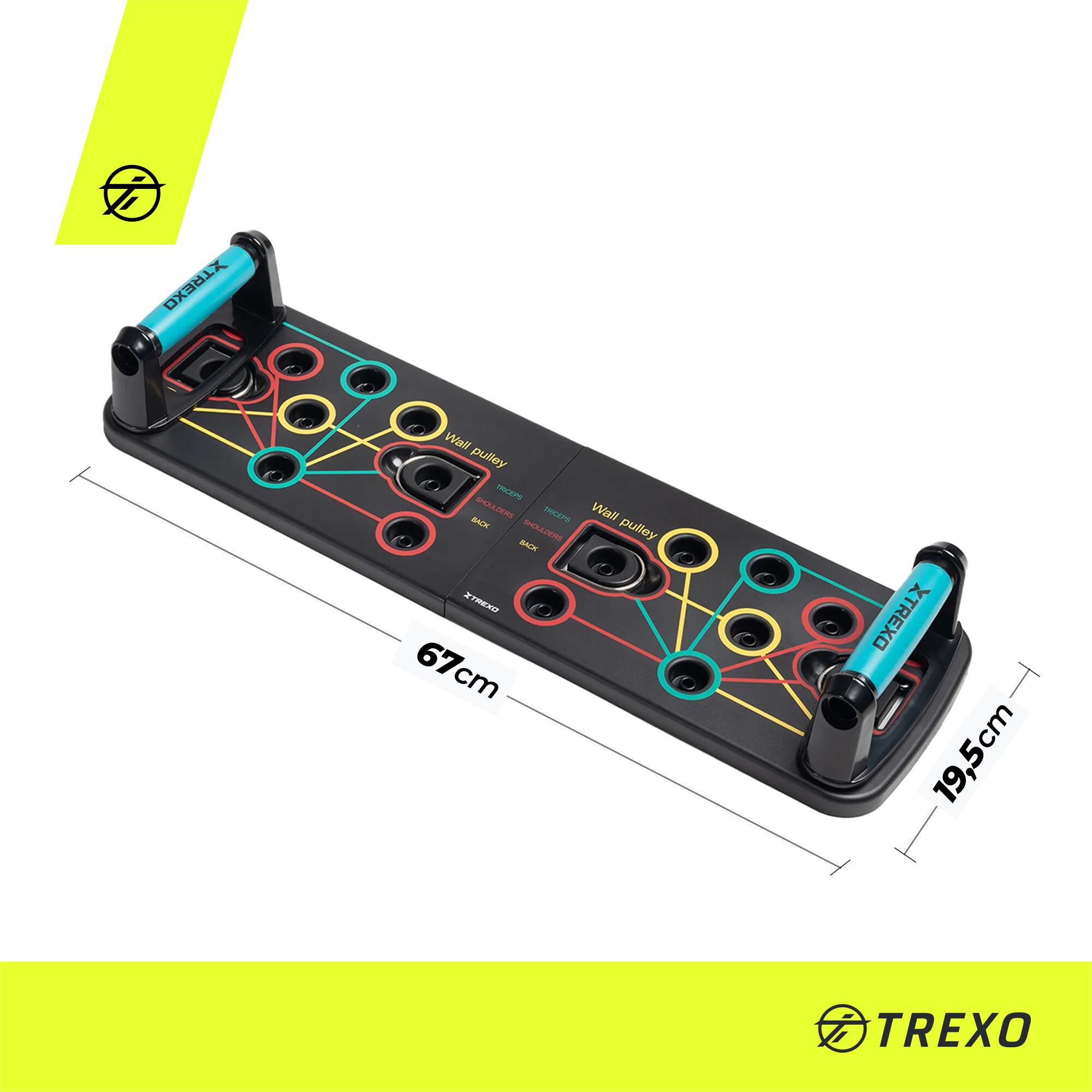 Piattaforma per flessioni XTREXO TXO-B4Z045-BK 6/6