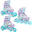 Roller Skates 3in1 Raven Isla Luminous Wheels LED
