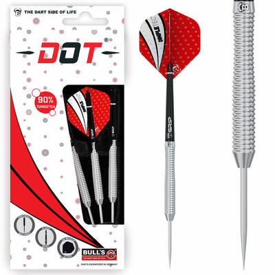 Darts Steeldarts unisex - Dot D2 Dartpfeile 90% Tungsten Darts-Set Profi