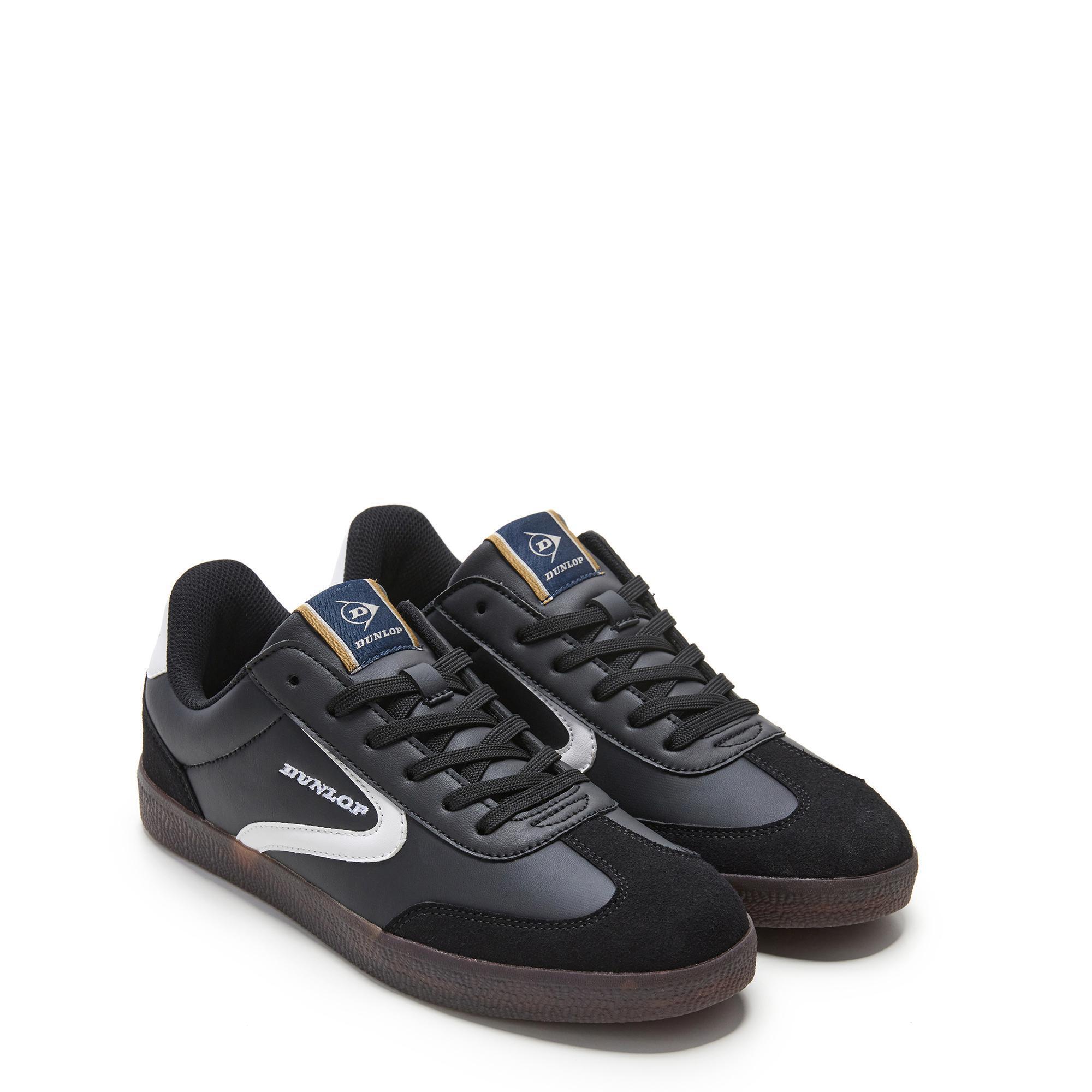 Zapatillas Caminar Hombre Dunlop 36054 Negras con Cordones 2/5