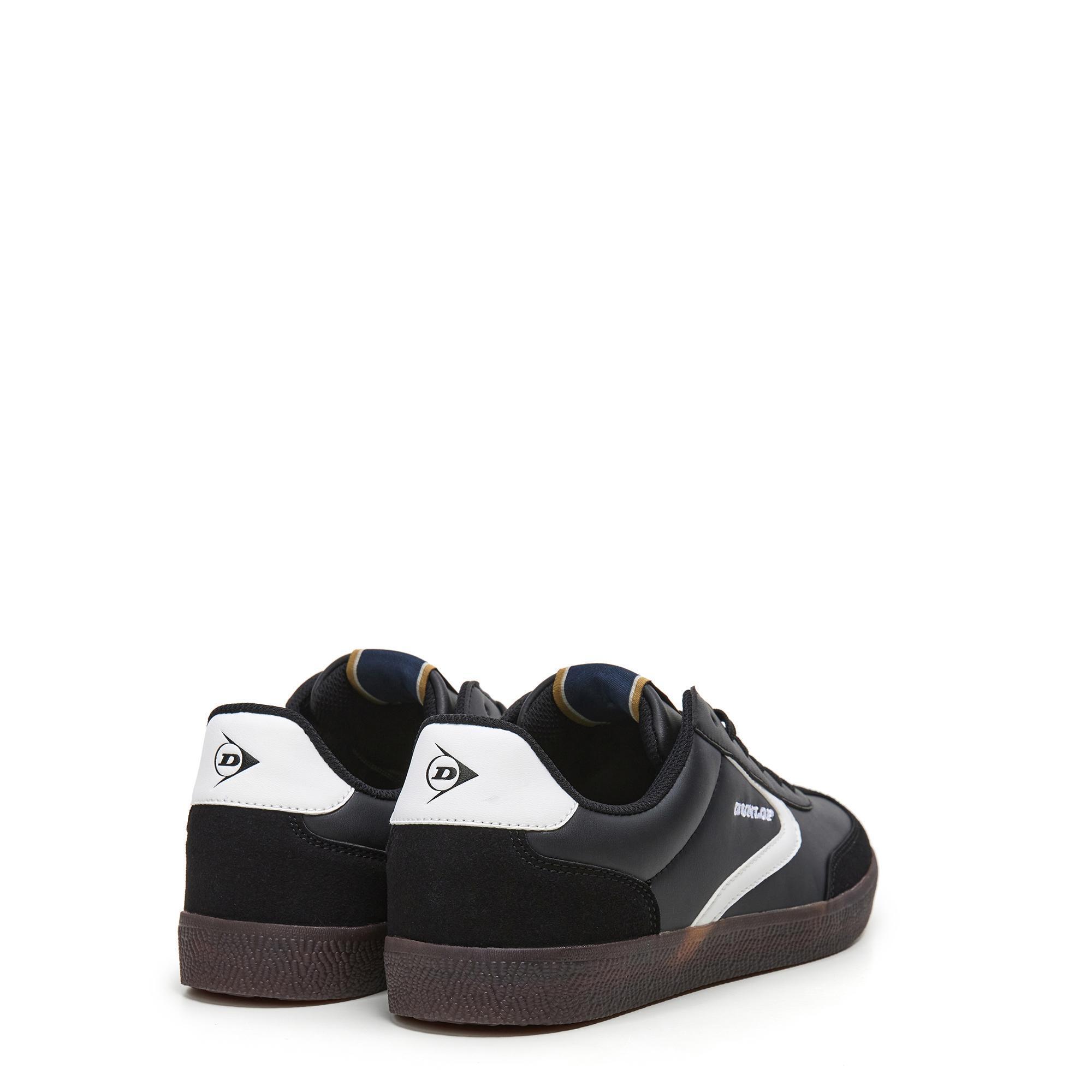 Zapatillas Caminar Hombre Dunlop 36054 Negras con Cordones 3/5