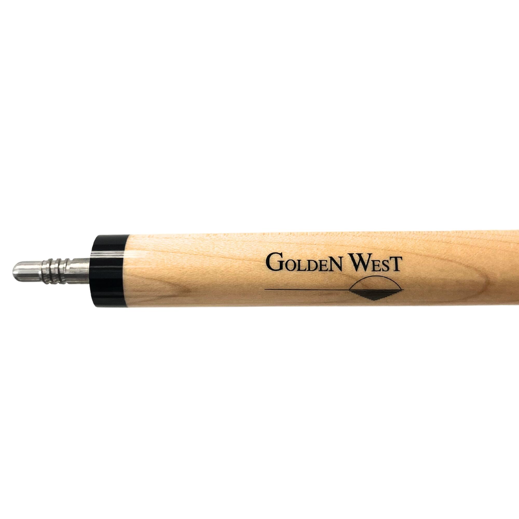 GOLDEN WEST GWB - 2 Break/Jump Queue, mit schwarzer Bakelit-Ferrule 5/7