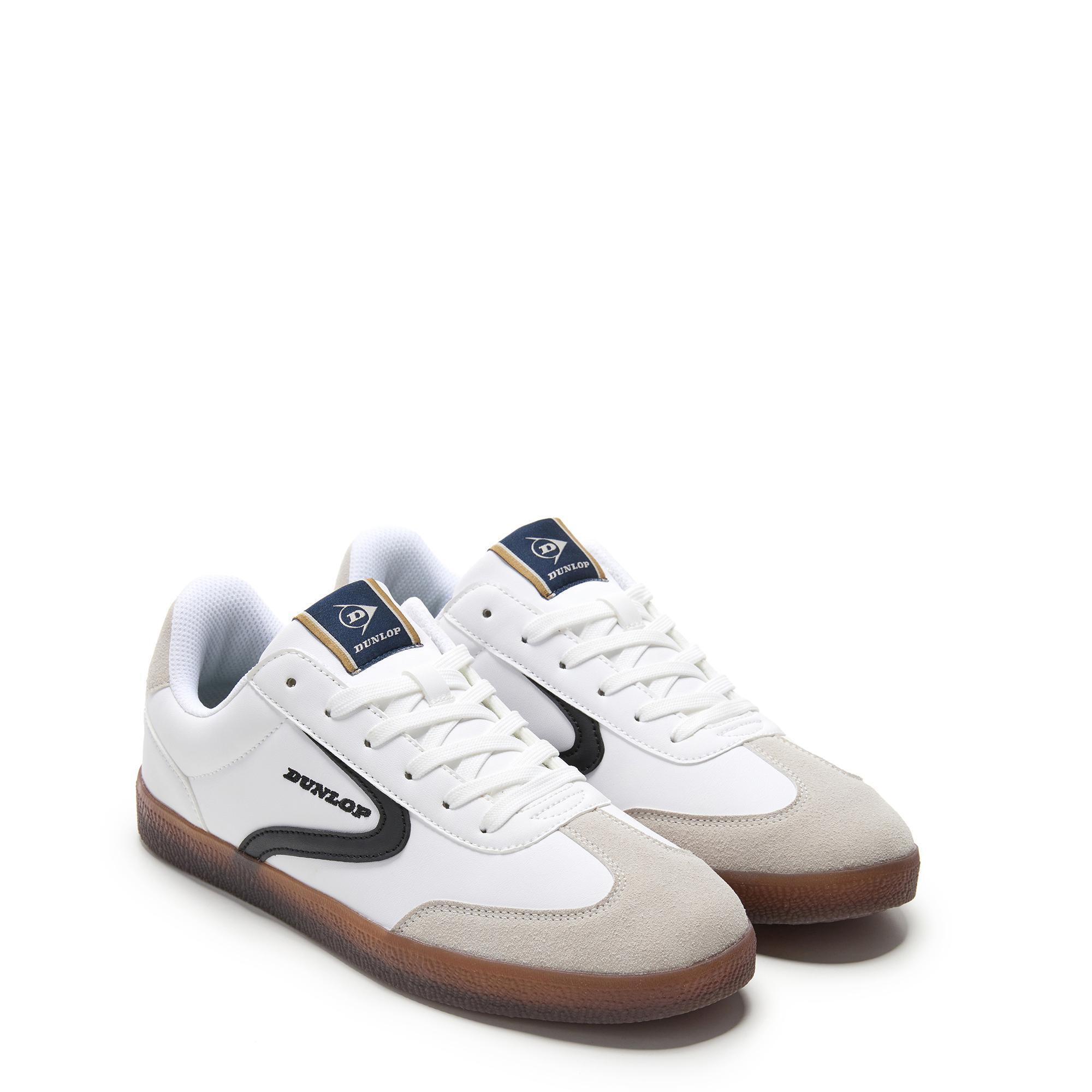 Zapatillas Caminar Hombre Dunlop 36054 Blancas con Cordones 2/5