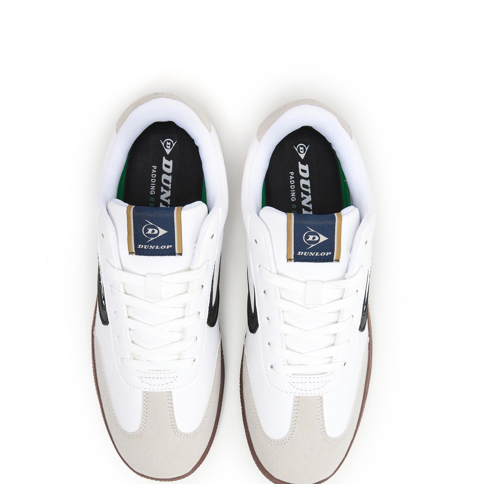 Zapatillas Caminar Hombre Dunlop 36054 Blancas con Cordones 4/5