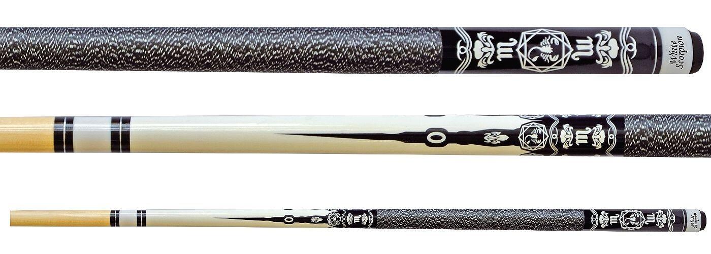 WINSPORT WHITE SCORPION Pool Billard Queue Beginner Kö / Cue