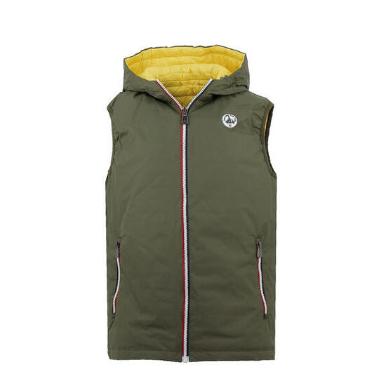 Doudoune Jott HELSINKI GILET CAPUCHE REVERSIBLE Junior