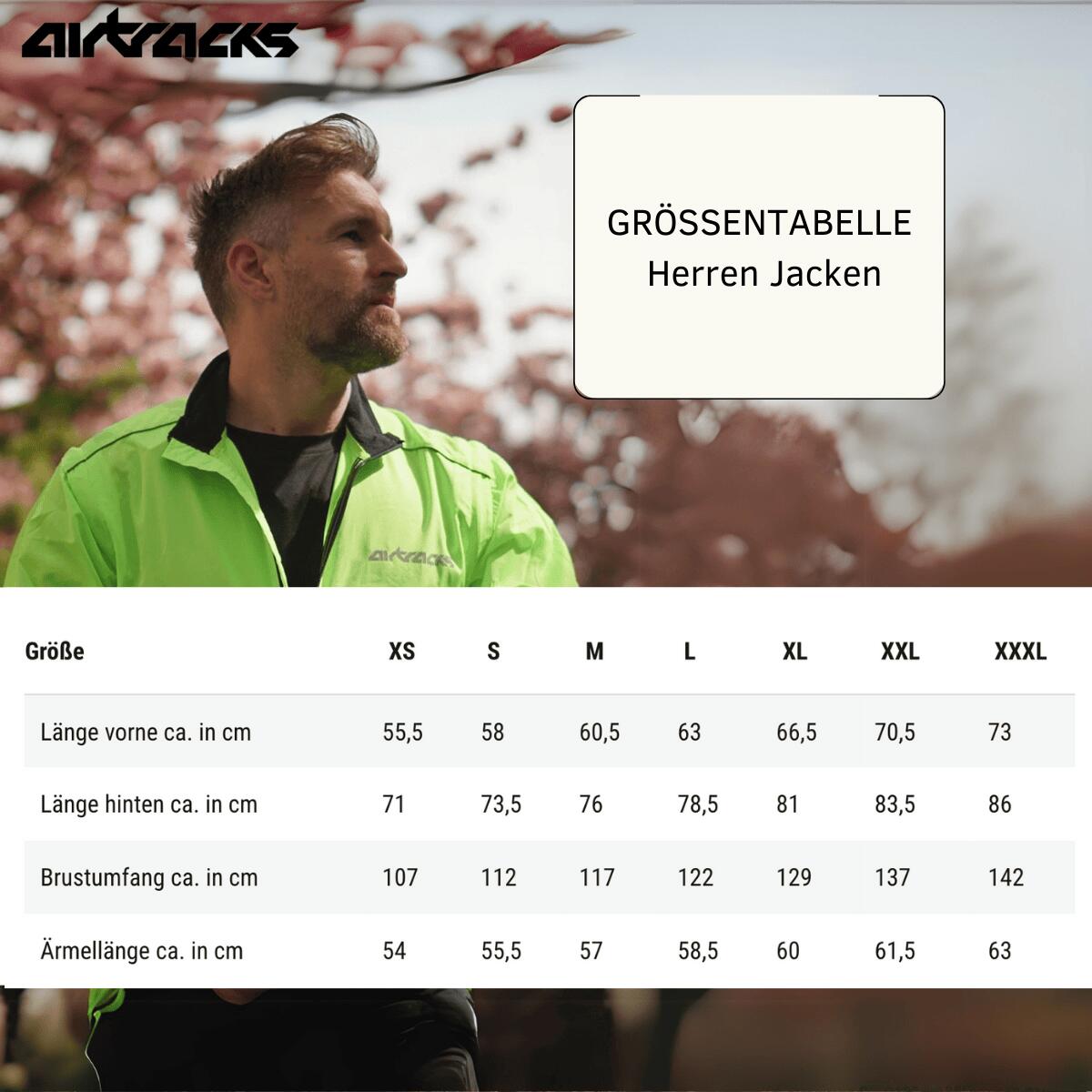 Herren Multifunktionelle Jacke - Weste Pro Air Grau 3/4