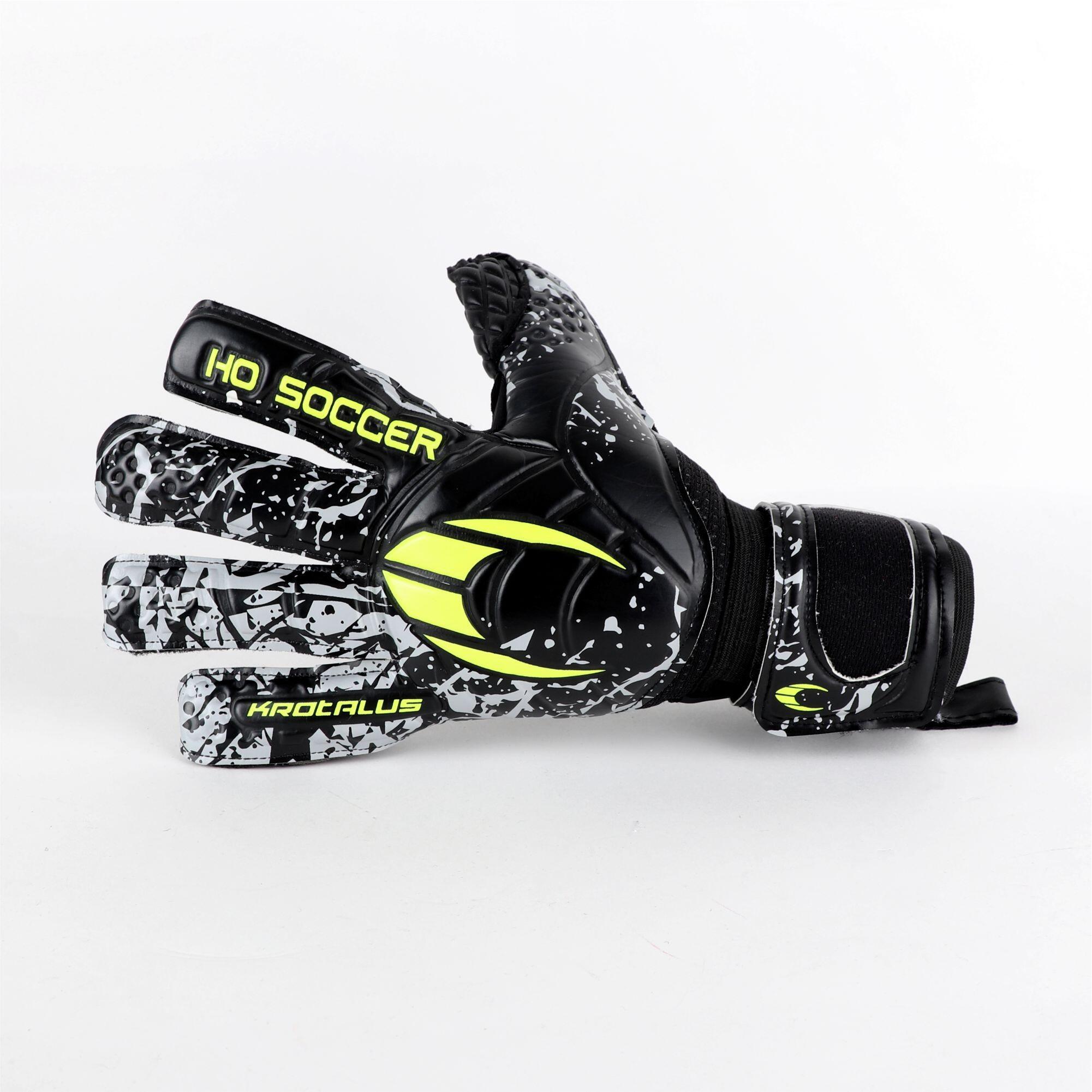 HO Soccer KROTALUS Hard Ground Negative Junior Goalkeeper Gloves 5/7