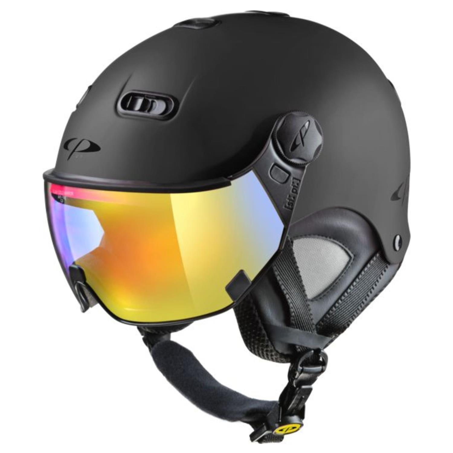 CP HELMETS Carachillo XS Ski Helmet with SL Flash Multicolour Mirror Visor