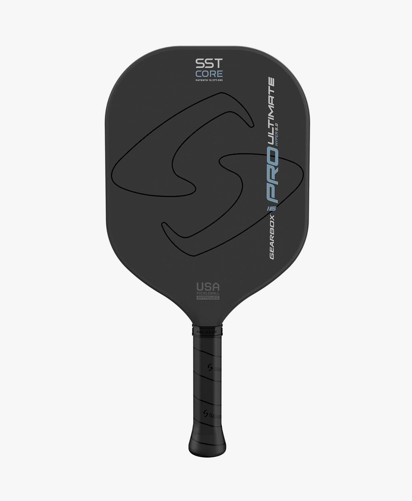 u*1様 GEARBOX PRO ULTIMATE ギアボックス ピックルボール Gearbox Pro Ultimate Hyper, Pickleball Paddle (Value Bundle)