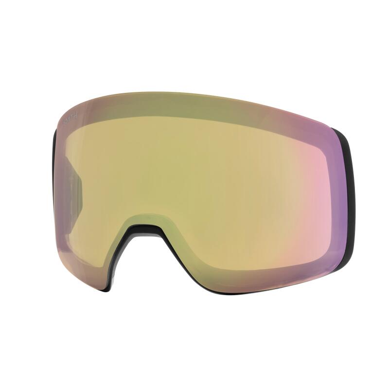 Máscara de esquí / nieve Smith 4D Mag Black ChromaPop Cat3 + Cat1 para hombre 4/4