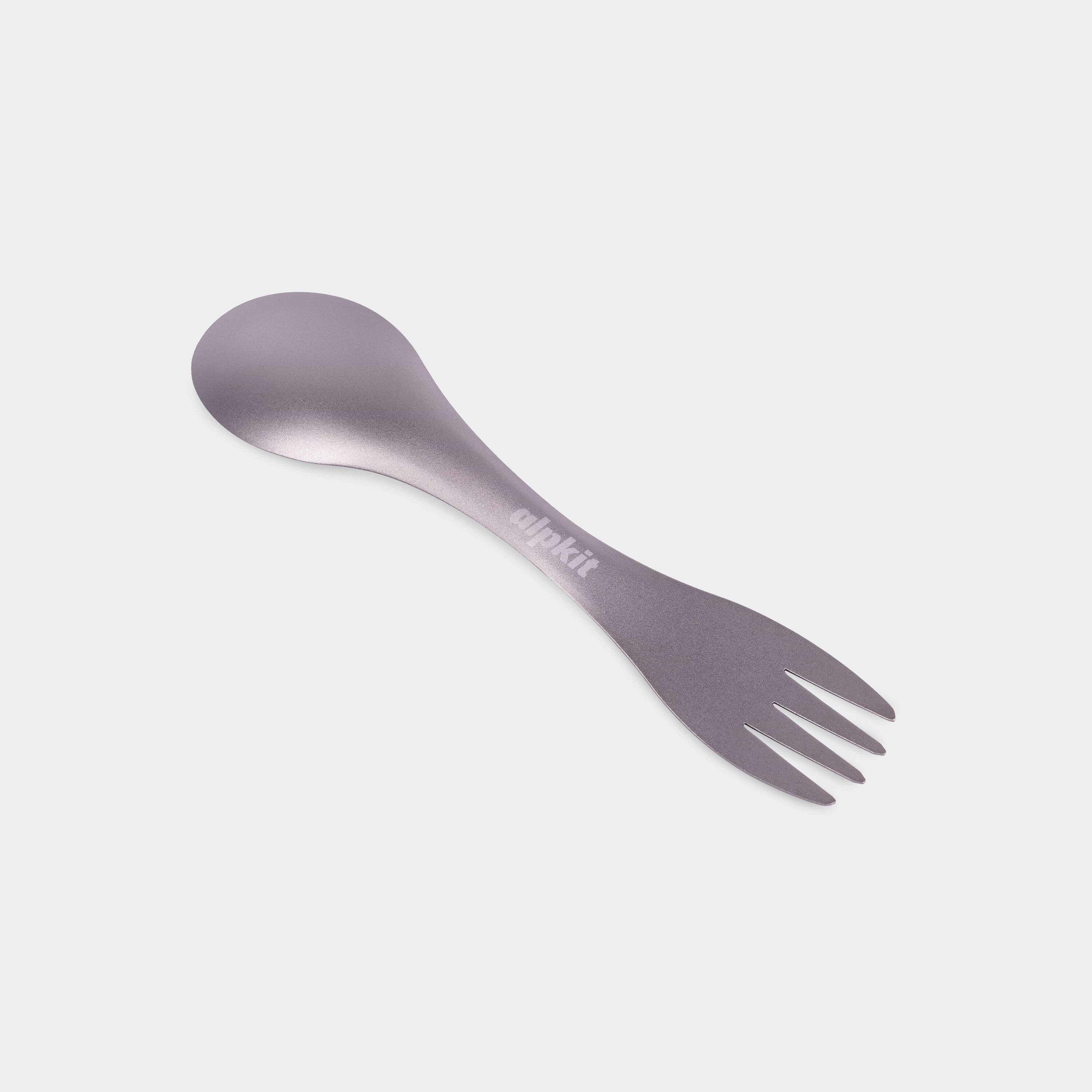 ALPKIT TiSpork Recycled Titanium Camping Spork (Forked Spoon)
