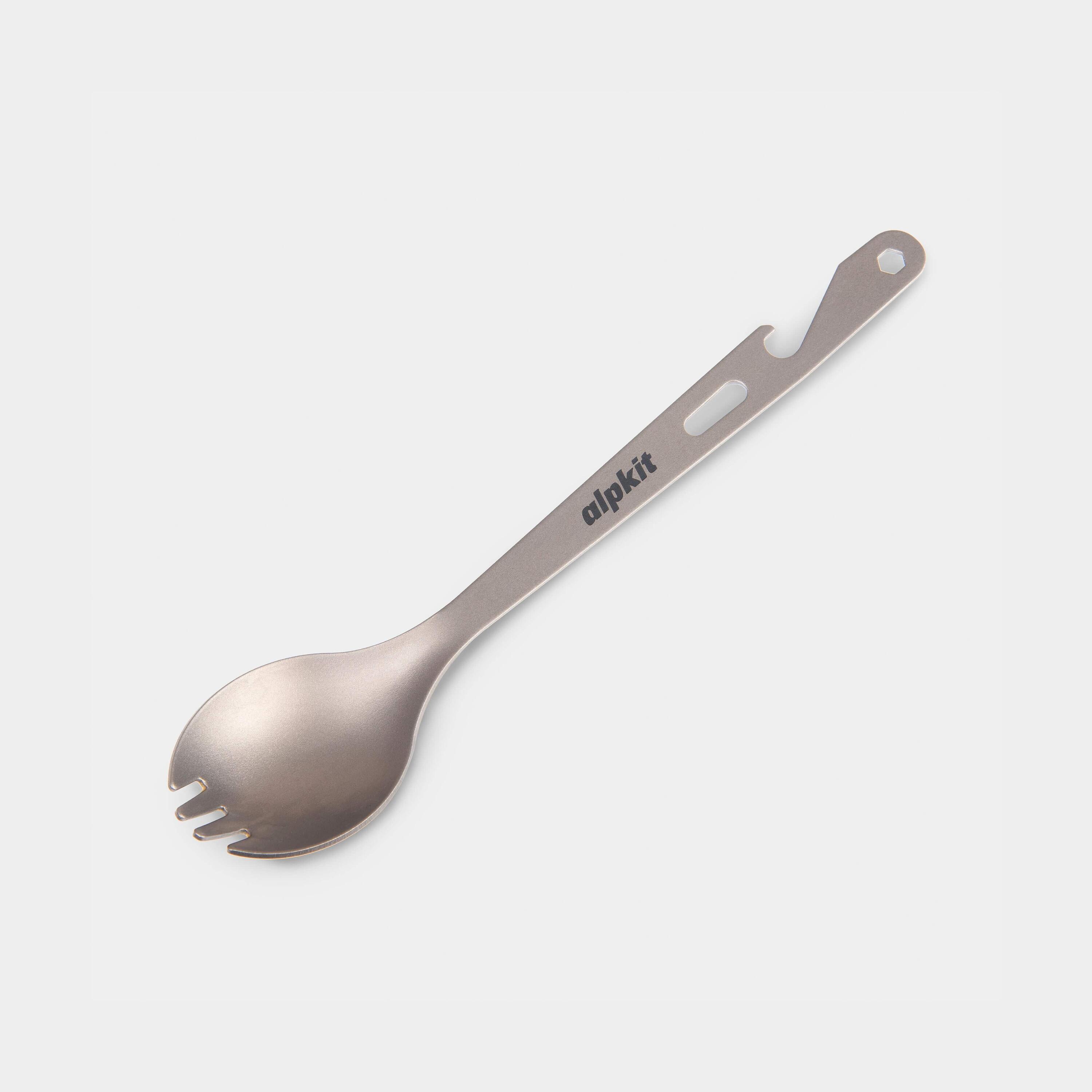 ALPKIT Tifoon Titanium Spork Forked Spoon