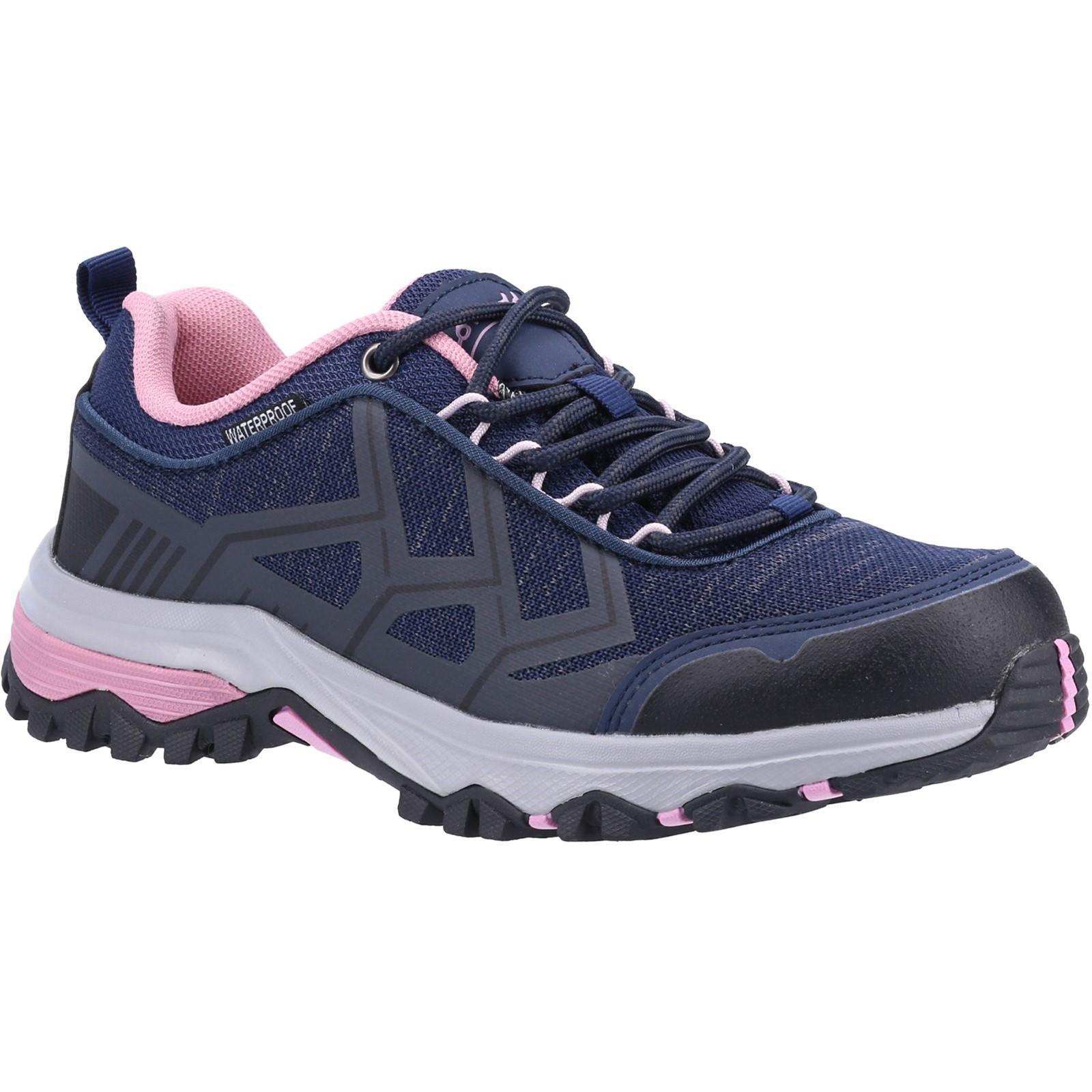 COTSWOLD Scarpe Da Passeggio Donna Cotswold Wychwood Low WP Blu Navy Rosa
