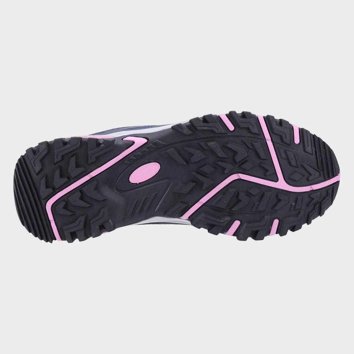 Scarpe Da Passeggio Donna Cotswold Wychwood Low WP Blu Navy Rosa 4/5