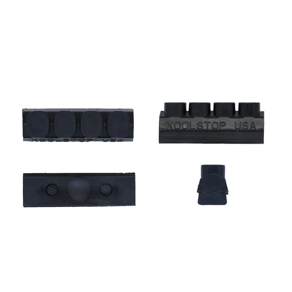 KOOL-STOP Weinmann 4 Dot Retro Bicycle Brake Pad Inserts Black