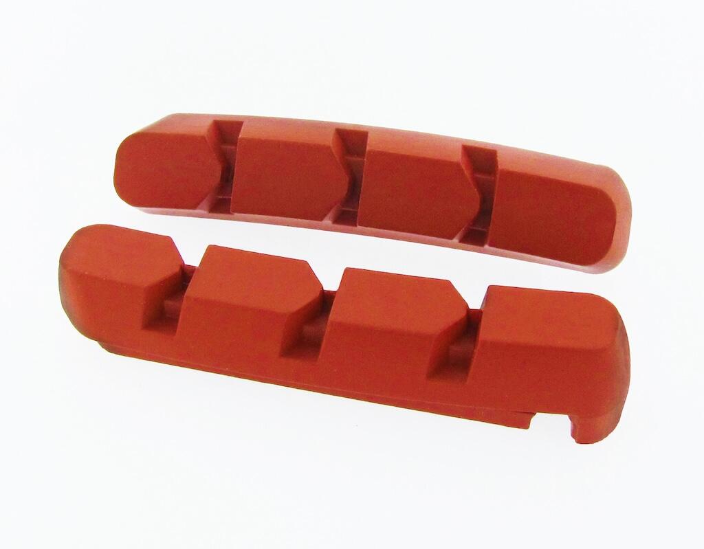 Shimano Deore LX Bicycle Brake Pad Inserts Salmon 2/5