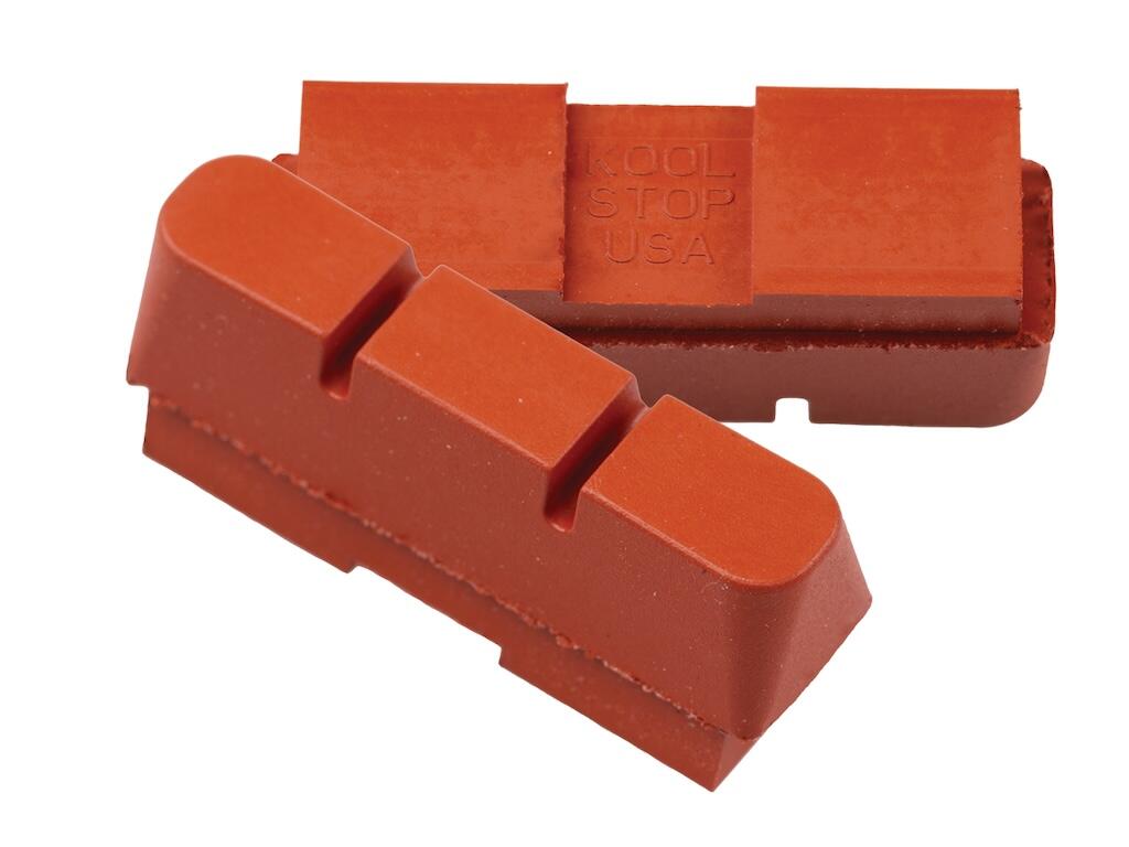 Suntour Superbe Bicycle Brake Pad Inserts Salmon 2/5