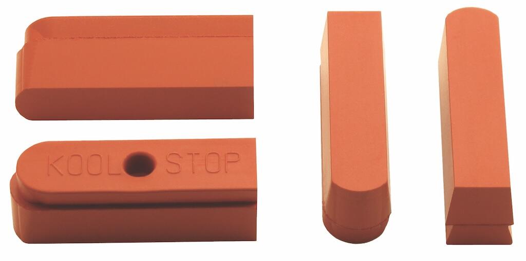 The Modolo Bicycle Brake Pad Inserts Salmon 2/6