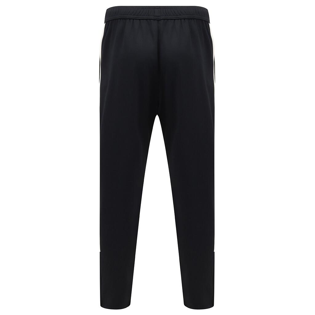 Mens Knitted Tracksuit Pants (Navy/White) 2/3