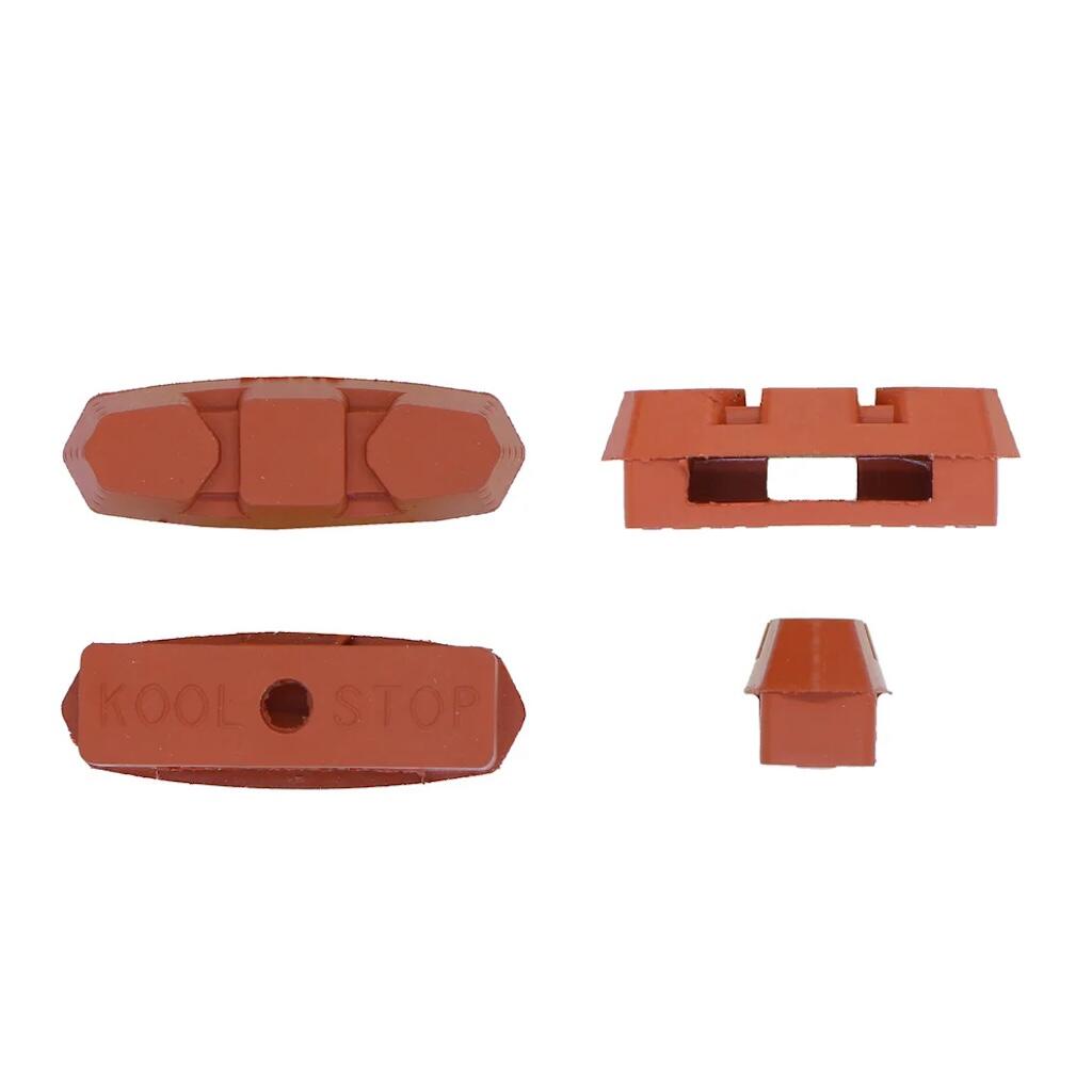 KOOL-STOP Shimano Adamas AX Bicycle Brake Pad Inserts Salmon