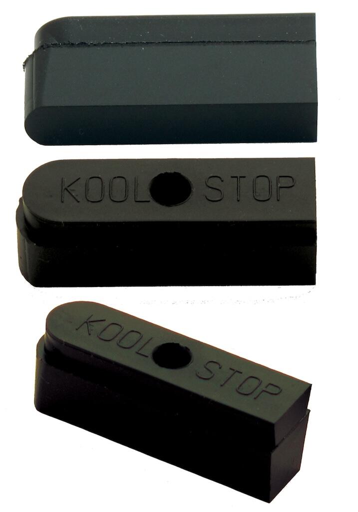 The Modolo Bicycle Brake Pad Inserts Black 3/6