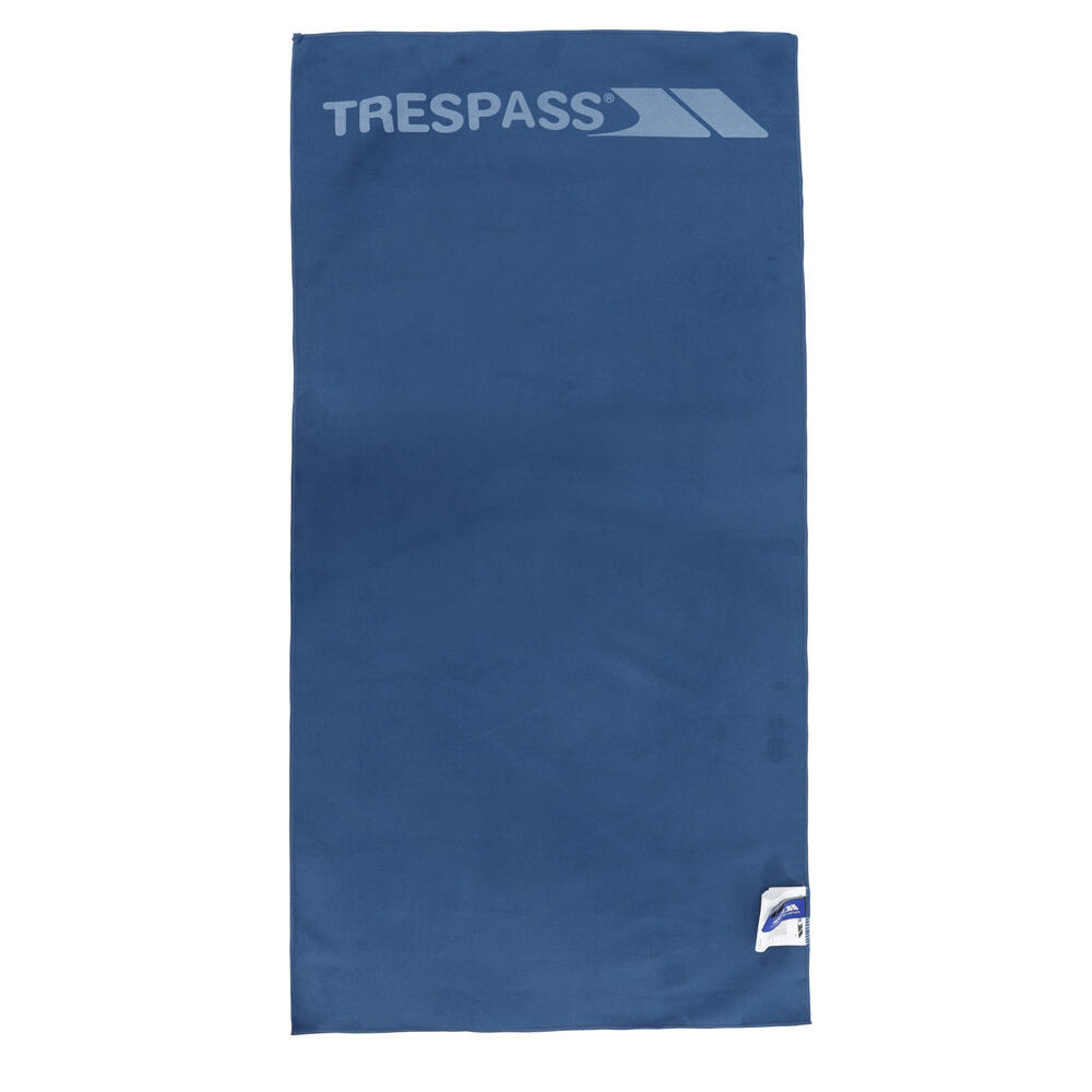 Soaked Asciugamano Sportivi AntiBatterico Trespass Blu Navy 3/4