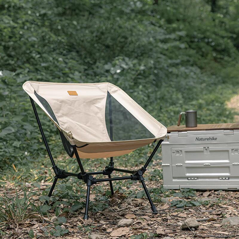 Silla plegable baja Camping Playa Naturehike duradera, liviana y portátil Khahi 3/6