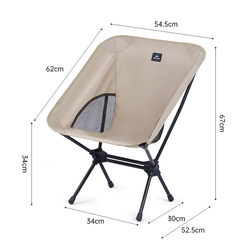 Silla plegable baja Camping Playa Naturehike duradera, liviana y portátil Khahi 2/6