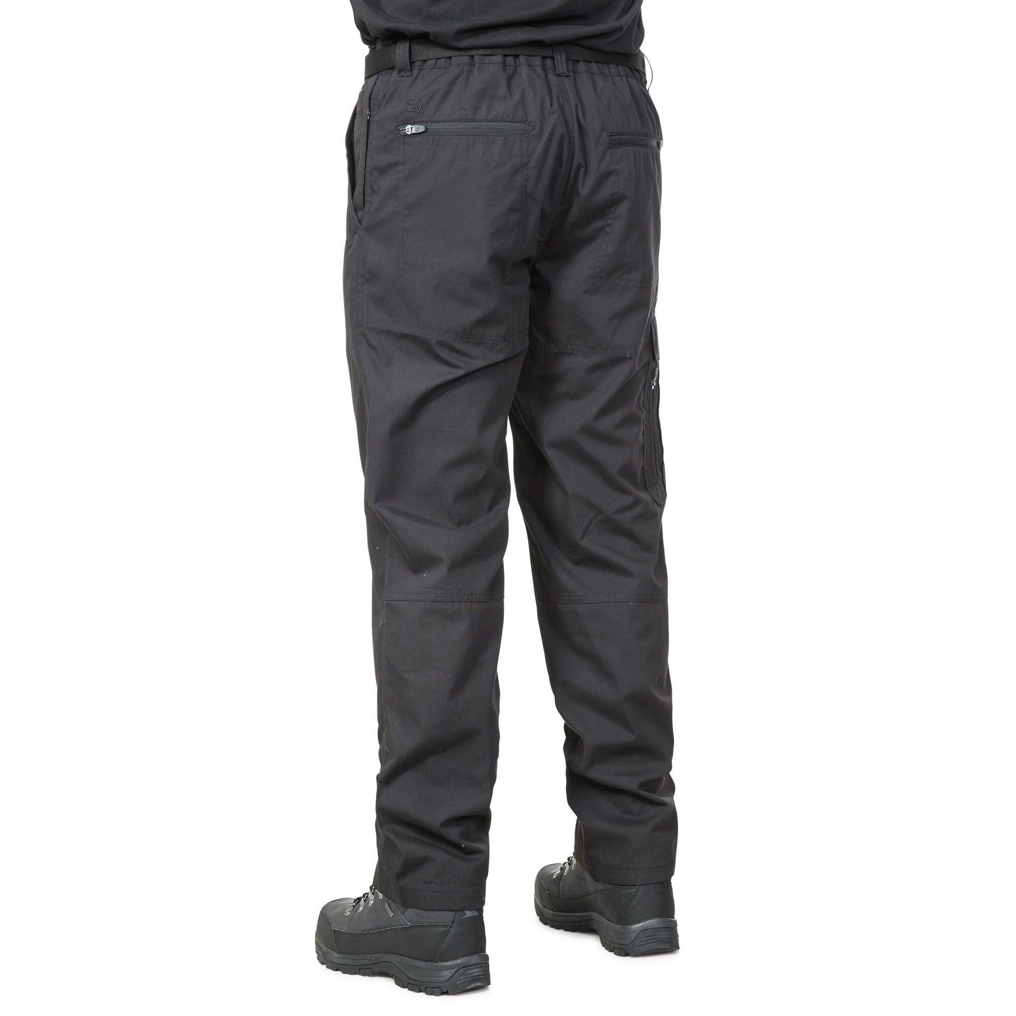 Mens Clifton Water Repellent Trousers (Black) 4/5