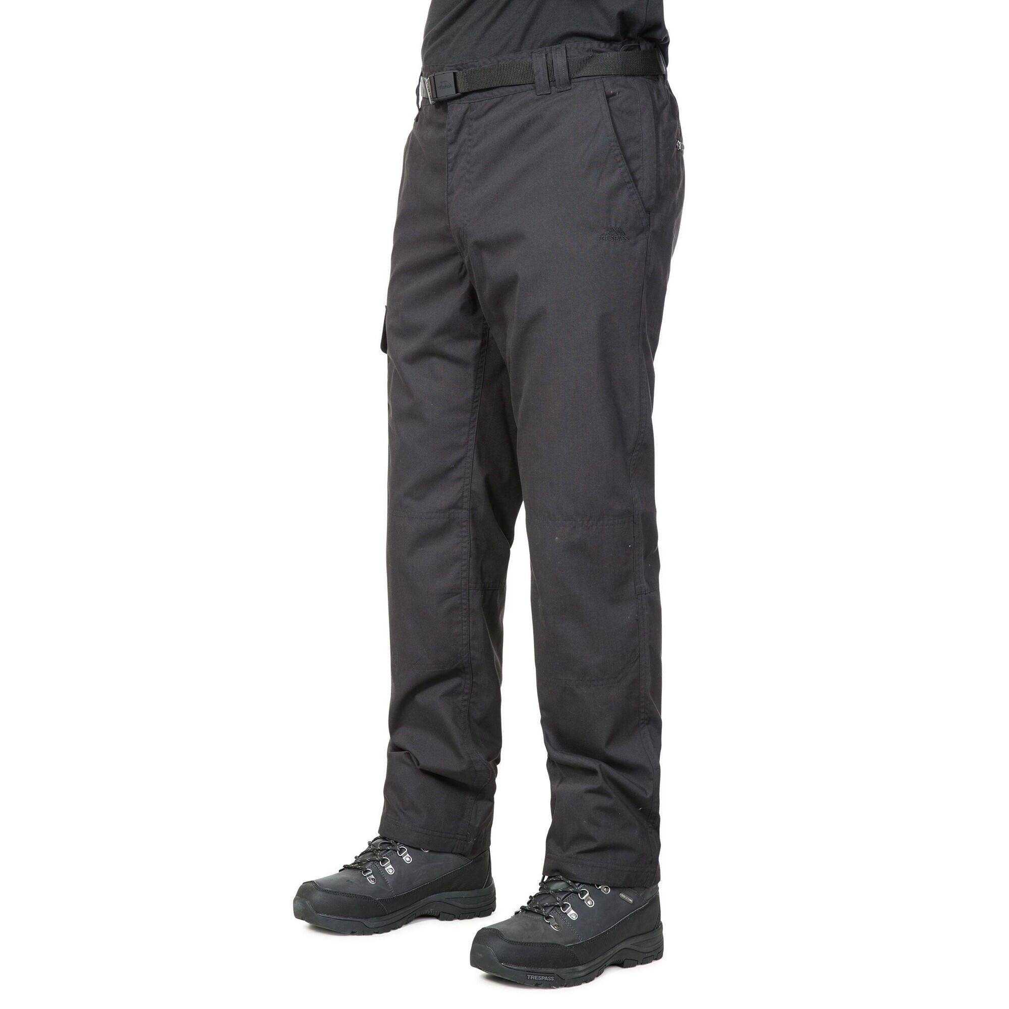 Mens Clifton Water Repellent Trousers (Black) 3/5