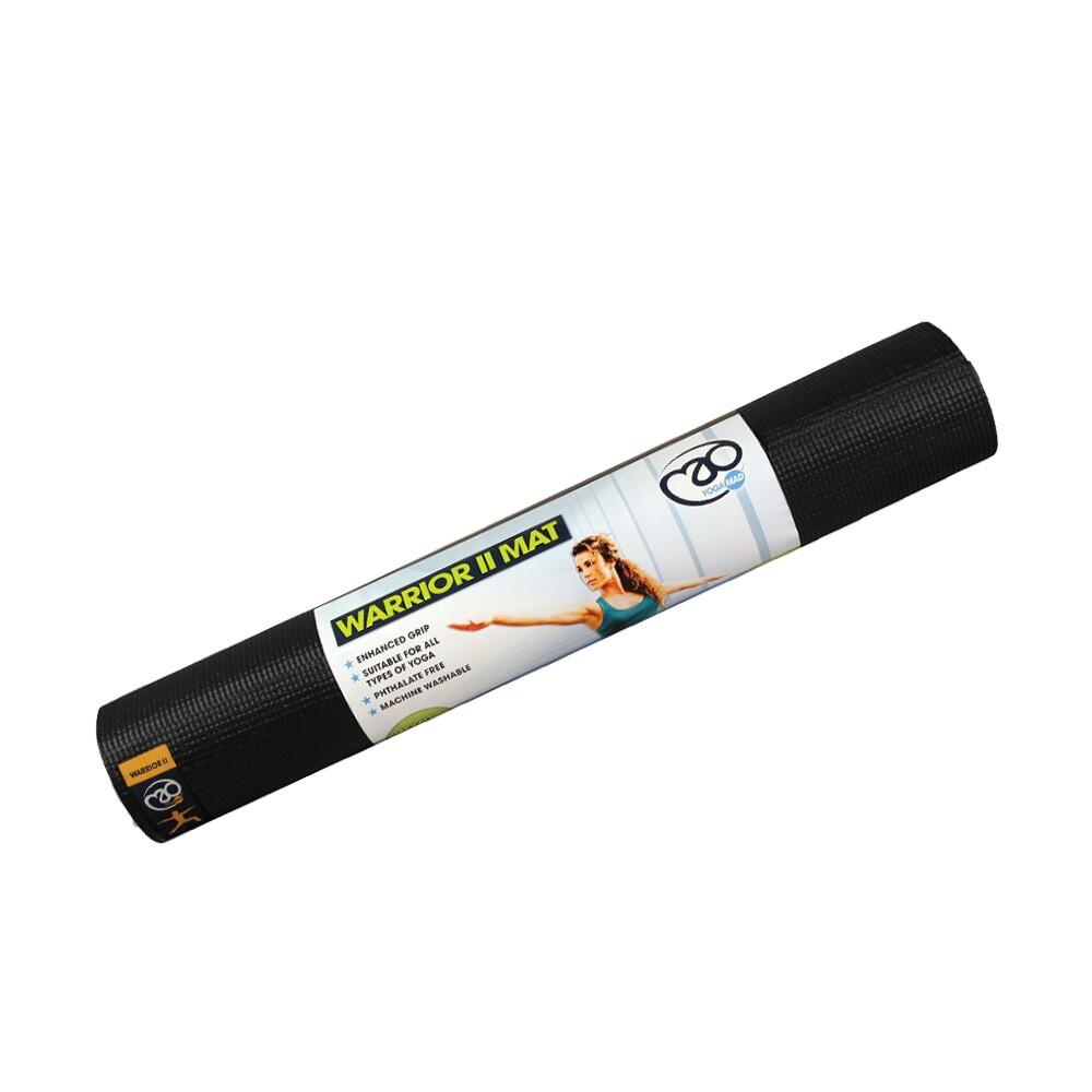 Warrior II Yoga Mat (Black) 1/1