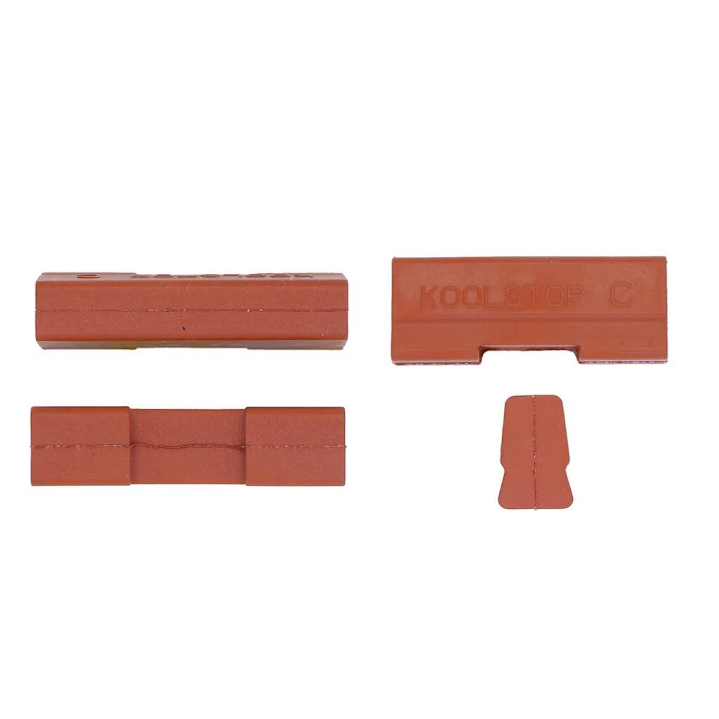 KOOL-STOP Scott Mathauser C Stick Bicycle Brake Pad Inserts Salmon