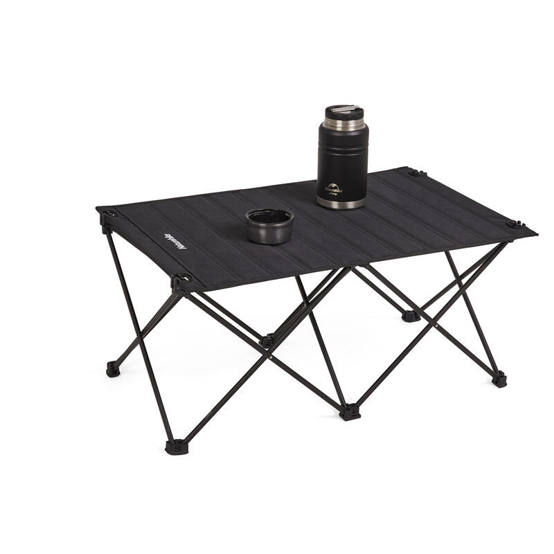 Mesa Enrollable de Tela NATUREHIKE Oxford plegable y Aluminio Negra 4/7