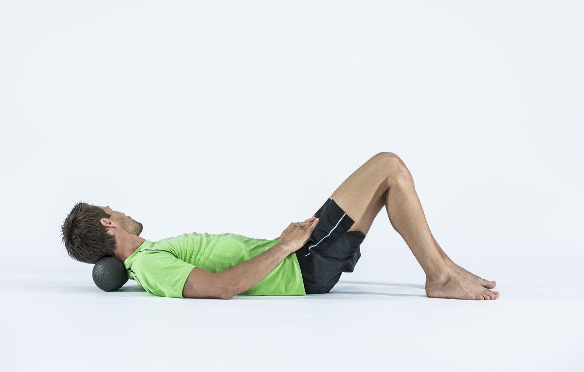 Massagebal - Duoball - 12 cm - zwart 6/7