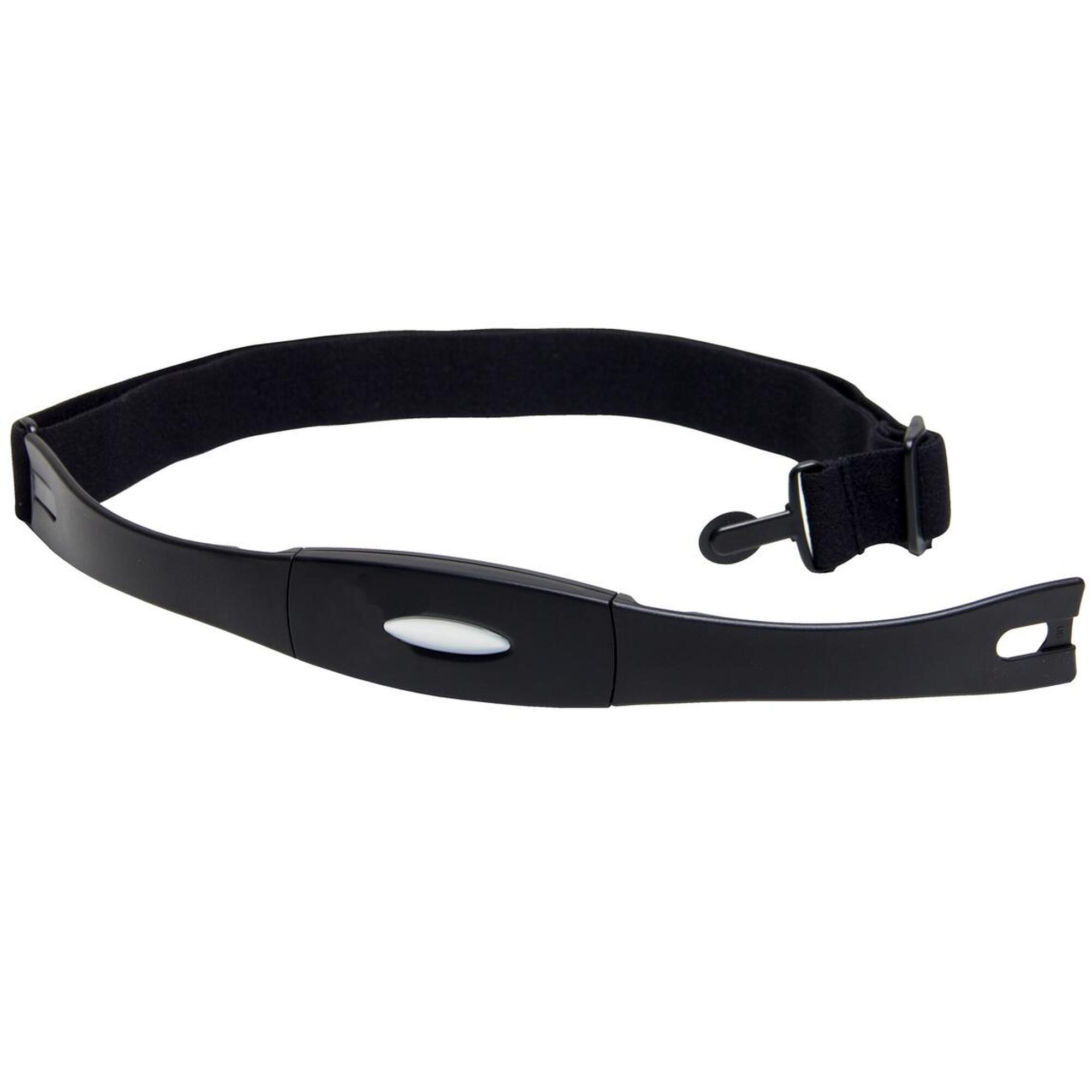 Virtufit - Ceinture Cardiofréquencemètre Universelle 5.3 Khz - Ceinture Cardiofréquencemètre - Noir - Taille Unique - Decathlon