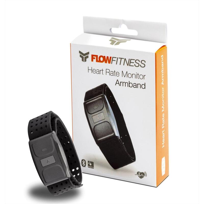 Bratara pentru masurarea ritmului cardiac Flow Fitness Bluetooth