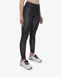 Leggings de fitness synthétiques noirs pour femmes