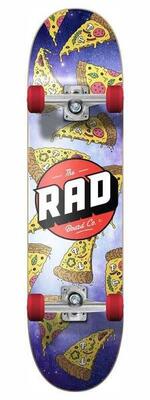RAD Logo Progressive Skateboard Completo - 8" - Navy
