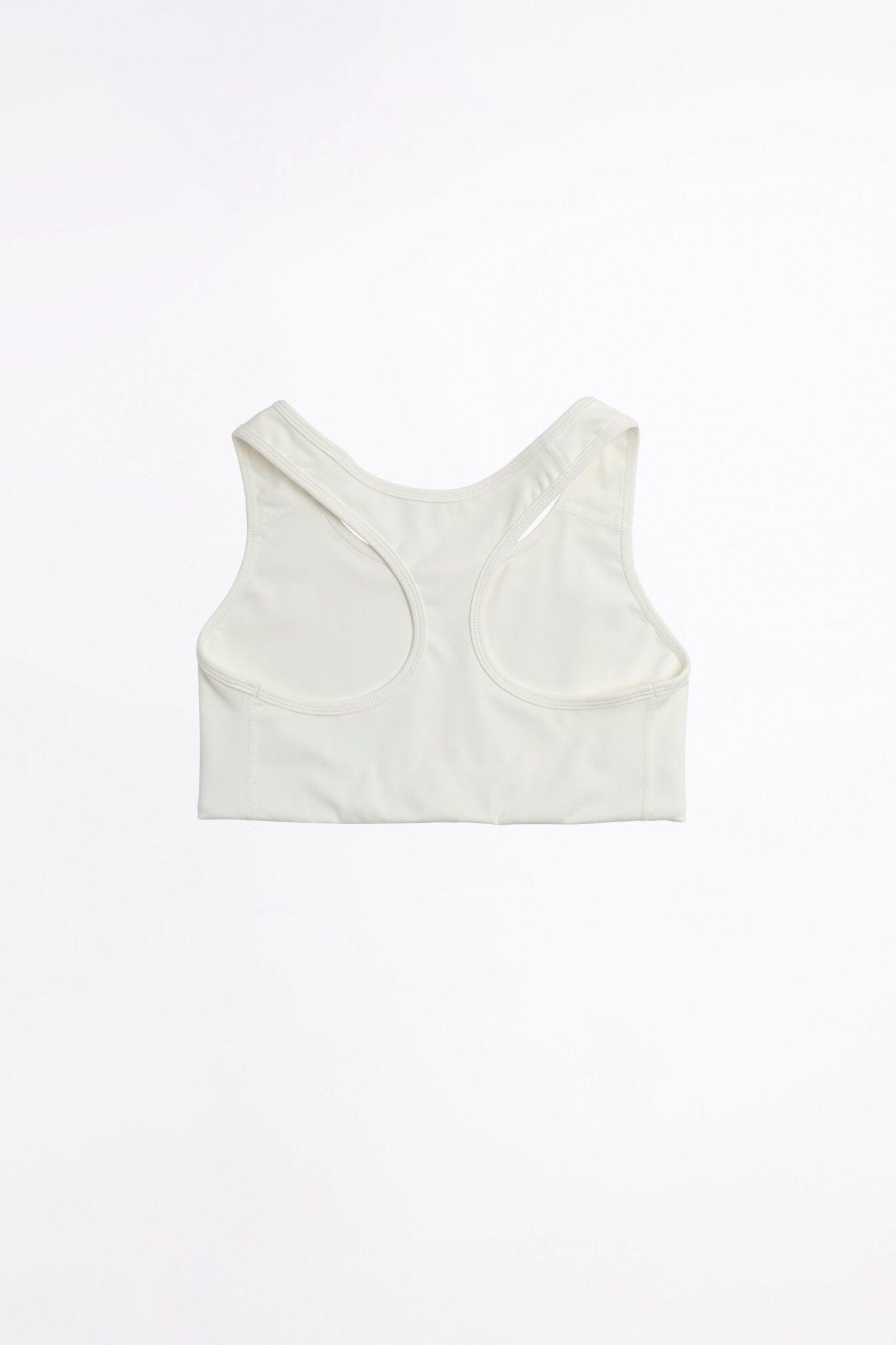 Reggiseno sportivo donna PRO bianco 4/5