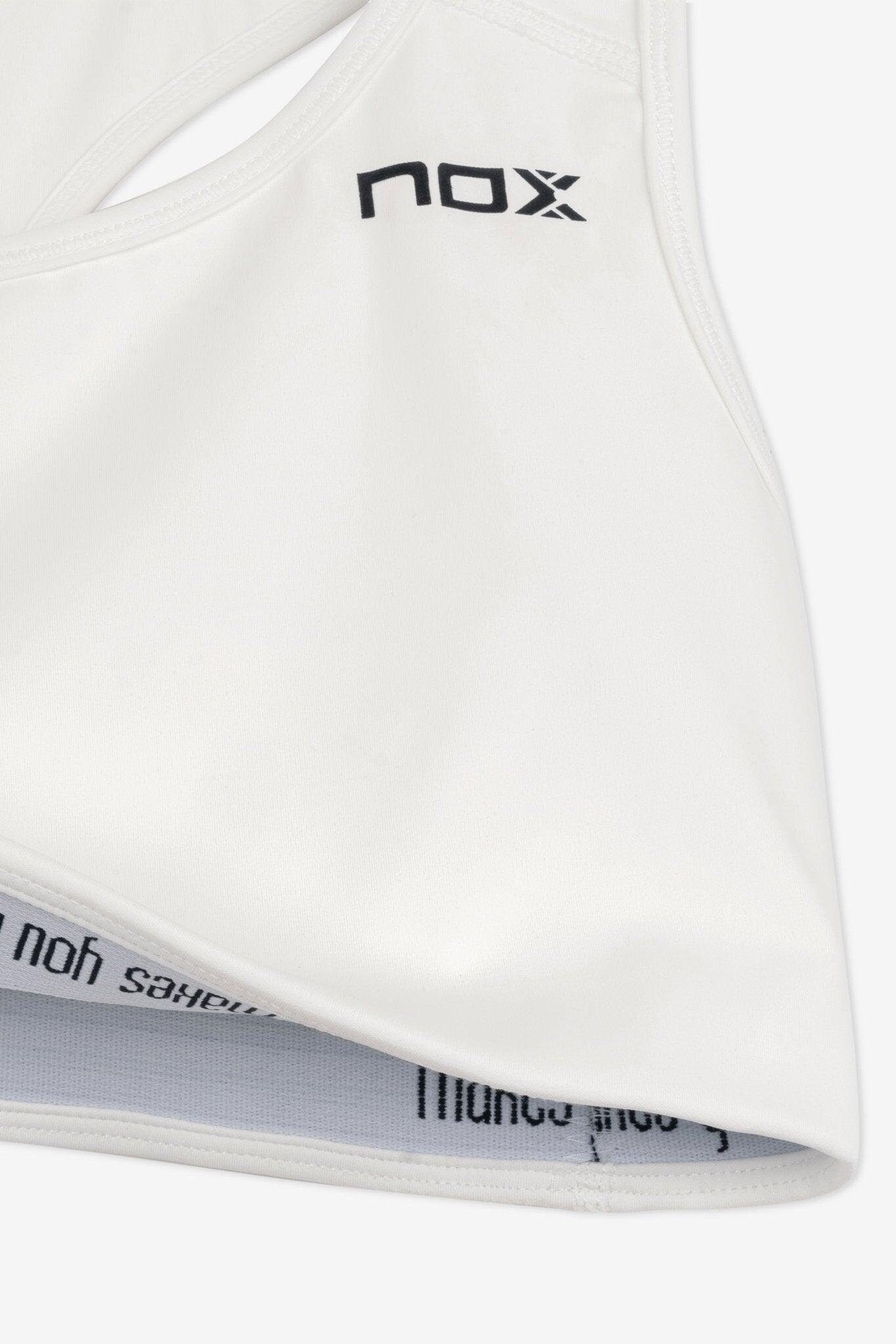 Reggiseno sportivo donna PRO bianco 5/5