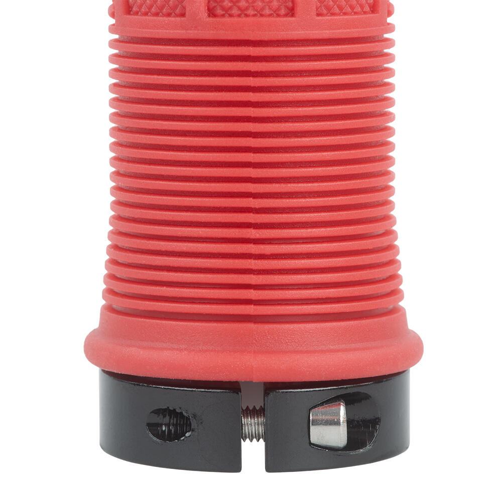 Oxford Driver Lock-on MTB Grips Red 3/7
