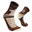 Chaussettes thermiques rembourrées de randonnée alpaga mérinos VECTOR unisexes
