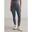 Femme Yoga Leggings Petite Évacuation de l'humidité Bleu Ardoise
