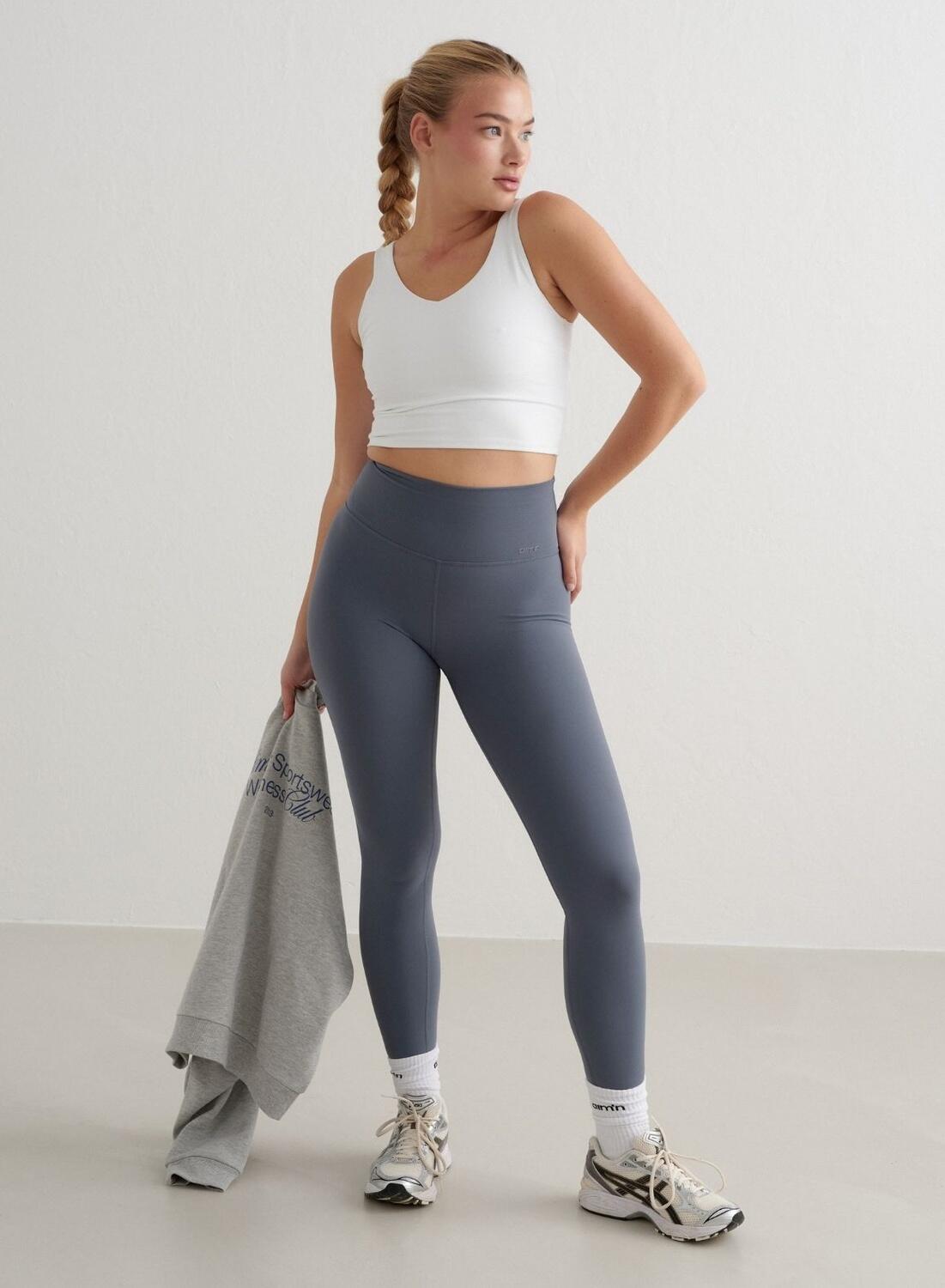 Dames Legging Vochtafvoerende Hurkbestendig Leiblauw 4/6