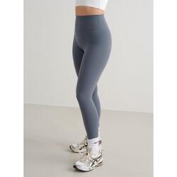 Femme Yoga Leggings Évacuation de l'humidité Résistant au Squat Bleu Ardoise